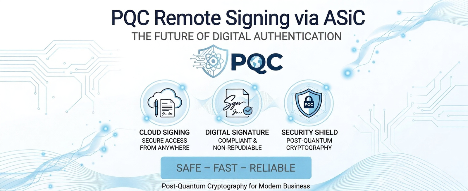 Application of PQC Remote Signing via ASiC Container