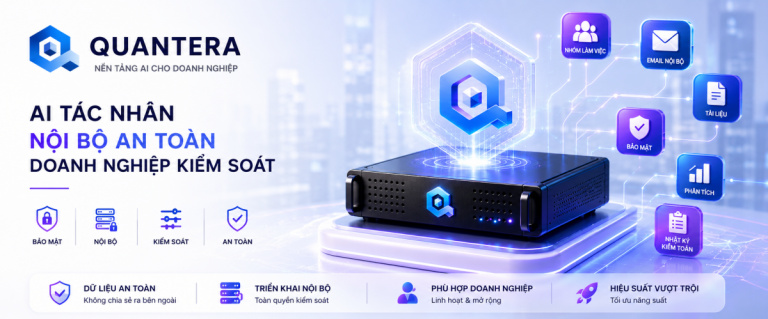 Quantera AI WorkSphere – AI tác nhân nội bộ giúp quản trị và tối ưu luồng công việc doanh nghiệp
