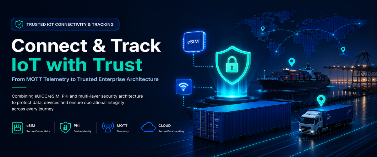 Trusted IoT Connectivity & Tracking – a trusted IoT architecture for logistics, cold chain, and enterprise operations